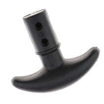 고무보트 카약 낚시 보트 풍선 보트에 대 한 1 조각 노 패들 핸들 헤드 PVC, 한개옵션0