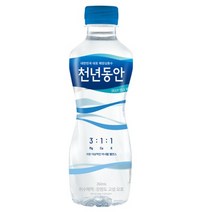 강원심층수 천년동안 350ml x 40병 해양심층수 생수 천년동안 350ml x 40병, 총 수량, 개당 용량