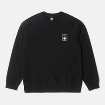 데상트 데상트긴팔티 UQC SN323UHT91-BLK 기모 코튼 테리 그래픽 맨투맨 / BLK0 _