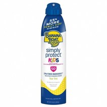 바나나보트 심플리 프로텍트 키즈 선스크린 자외선 차단 스프레이 SPF50+ 269g