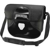 ORTLIEB 오르트립 자전거 가방 프론트백 프레임 얼티메이트 6 블랙 리플렉스, Black, 小