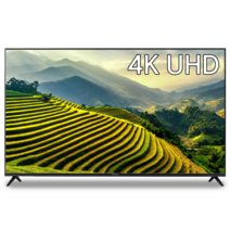 삼성패널 중소기업 스마트티비 65인치 UHD 4K TV 165cm LED 스탠드형 벽걸이 가능 방문 설치 넷플릭스 유튜브, 벽걸이형 방문설치(상하 브라켓)