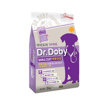 닥터도비 전연령 스킨앤코트 피부건강 건식사료, 연어, 2kg, 1개