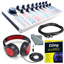 Arturia BeatStep USB/MIDI/CV Controller and Sequencer and Deluxe Bundle w/Samson SR360 Professional, 1
