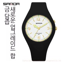 새로운 스타일 단일 운동 전자 야외 스포츠 패션 시계6018