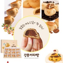 신선코리아 강릉 현지직송 커피빵 강원도 특산물 커피콩빵 앙금 앙꼬 선물 명물, 6개입, 상세페이지 참조2
