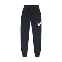 나이키 NSW 에센셜 미드라이즈 조거 팬츠 블랙 여자 스포츠 트레이닝 긴바지 츄리닝 DM6183-010