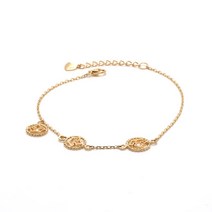 18K 팔찌 서클 크라운 금팔찌 NPB10808 팔찌