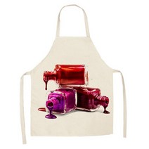 목공용앞치마 목수 공방 고급 남성 공구 앞치마 1개 주방 앞치마 다채로운 매니큐어 여성 인쇄 민소매 코튼, 19 4_01 38x47cm for kids