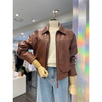 ab.f.z@ 리오 양가죽 블루종 레더 자켓 AEX4FFL3J1