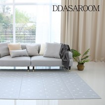 따사룸 마이펫 접이식 폴딩타입 미끄럼방지 반려견매트 놀이방매트 층간소음방지 강아지매트_폴더형, 더블우드, 140x250 6T