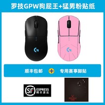 정품 로지텍 G PRO무선 게이밍 마우스, C GPW제너레이션+마초파우더스티커+풋스티커+SF, A 공식규격