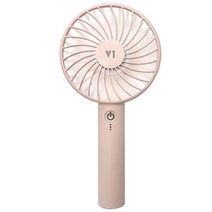 힉스코리아 V1 휴대용 선풍기, V1-F2400, 핑크