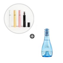 쿨워터 우먼 EDT 100ml (무지박스) + 향수공병, 향수공병 + 증정향수