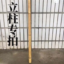 전원주택담장 야외 마당 발코니 테라스 가림막 정원 울타리휀스 대나무 기둥 채소밭 건립 기둥 특수 촬영 흰색 대나무 탄화 오이 프레임 사용자 정의 대나무 기둥 부식 방지, 크기 사용자 정의 고객 서비스에 문의