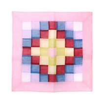 고급 모시 조각보 방석 (50x50), 랜덤상품