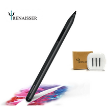 르나이서 라파엘530 R530 서피스펜 듀얼지우개방식 서피스고/프로/북/랩탑 호환펜, 블랙 + HB리필펜촉, 1개