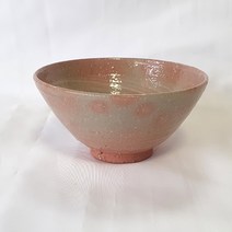 다완 찻사발 아름다운 귀얄문 중 사이즈 자완, 1개