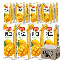 델몬트 드링크 망고, 44개, 망고190ml