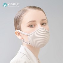 에어길 프리미엄 숨쉬기편한 필터없이 99.9% 항균 비말차단 자외선차단 화장안묻는 새부리형 마스크, 스위트 코랄, L