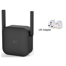 iptime wifi 유무선 인터넷 공유기 원래 xiaomi wifi 라우터 증폭기 pro 라우터 300m 네트워크 확장기 리피터 전원 확장기 roteador 2 안테나 홈, 영국 어댑터 1pc 추가