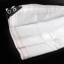 egi휀스 중고 해태망 돼지천 실족 방지망 방화폼 패드 이미지 보양 텅스텐4가지 색상 85% 음영 자외선 방지, 05 White_28 4mx4m