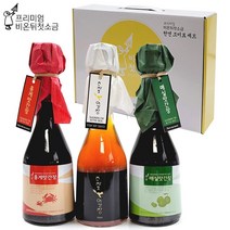 비온뒤첫소금 천연조미료 3종세트 (어간장 홍게맛 매실맛 명절 선물세트 추석 설선물), 6개마다배송비부과