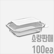 서비스팩용기 SL-202 투명 PET용기+뚜껑 100세트 325ml [샐러드 과일 신선식품 반찬 델리 배달용기 포장용기], 용기+뚜껑(100세트)