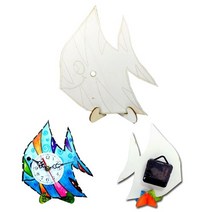 열대어 물고기 시계판(시계부품 별도구매) (MK), 상세페이지 참조