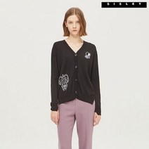 시슬리 인타샤 언발란스 가디건 SAKC52141 BK