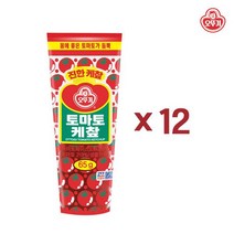 오뚜기 토마토케찹(미니튜브) 65g x 12 [오뚜기] 토마토케찹(미니튜브) 65g x 12