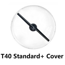 3D 홀르그램 팬 디스플레이 프로젝터 광고 이미지 간판 라이트 밤 세트 와이파이 램프, t40 표준 세트, 유럽 ​​연합