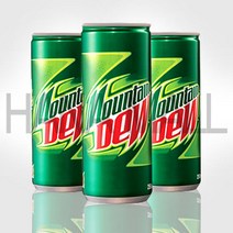 빠른배송 롯데칠성 마운틴듀250ml 탄산음료 캔음료 사무실 탕비실 업소용