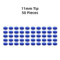 당구 큐대 당구큐대Dropshipping 50 Pcs 블루 다이아몬드 팁 스누커 큐 9mm 10mm 풀 당구 액세서리, 03 11mm