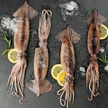 급냉 냉동 국내산 특대 선동오징어 손질 통오징어 1kg 3-4미 산지직송, 동해안 급냉 오징어 1kg (3-4미)
