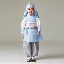 진선미 남아한복 현빈 하늘 백일~10호 국내제작