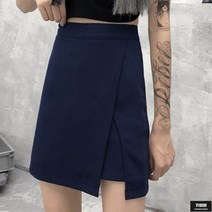 가바바 여성 빅사이즈 미니스커트 스포티한 느낌의 캐주얼 테니스 치마 G63341