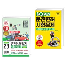 (서점추천) 2023 이기적 운전면허 필기 문제은행 1 2종 공통 + 2022 원큐패스 운전면허 시험문제 (전2권), 영진닷컴