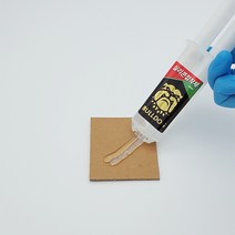 불독 무공해 친환경 실리콘접착제 주사기형 25ml, 1개