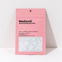 메디솝 스페셜 수딩 스팟 패치 90매 4종류(원형 꽃 별 하트) 1세트 트러블진정 여드름패치 재생패치