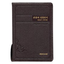 큰글씨 성경전서(새찬송가)(NKR73THU)(다크브라운)(중)(천연가죽)(색인), 대한기독교서회