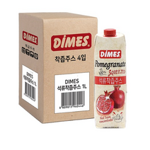 디메스 석류착즙주스, 1000ml, 12개