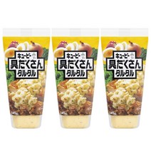 큐피 재료 듬뿍 달걀 양파 타르타르 소스 145g X 3팩