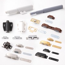 빠찌링 자석 도어캐치 고정 원터치 스텐 똑딱이 붙박이장 장농, A-09.도어 볼캐치 빠찌링