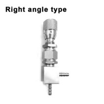 유량계 계량기 468101214mm 호스 바브 304 스테인레스 스틸 니들 밸브 유량 조절 계량 수성 연료 오일 고압, 02 Right angle type_04 10mm