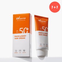 1+1 토니모리 유브이 마스터 페이스 앤 바디 선크림 80ml SPF50+PA+++ 292671