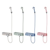 셀프리빙 4색 일반 선반형 샤워기 욕실 수전 [셀프영상 설치가능], 1개, 핑크