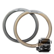 코리스 글리터 헥사곤 대형차 핸들커버 445~455m 사계절 원형 차량용 운전석 운전대 운전커버 논슬립처리 트럭 버스 이삿짐차 화물차 5t 8t 오염에강함 자동차용품 추천, 미러골드