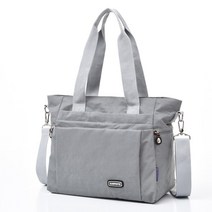 여성용 핸드백 도난 방지 마그네틱 카드 숄더 백 방수 나일론 탑 핸들 크로스바디 백 975aEA6c1