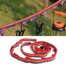 야외 캠핑 소품 걸이 취사도구 체인 낚시 여행 폴대 글램핑 카 건조망 빨랫줄 램프 커트러리 장 세면, 1, 본상품선택, 상세페이지 참조